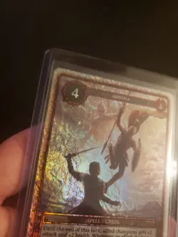 Rush of Ikorr TCG Aristeia Greek Spell Fractured Foil ROI-157 U Upper Deck Card - Image 3