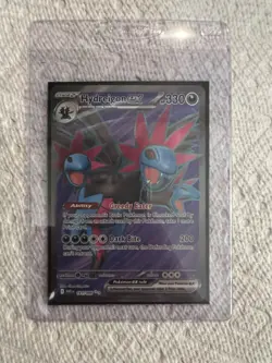Hydreigon EX White Flare Full Art Ultra Rare 161/086 Pokemon Card - Image 1
