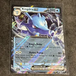 Kingdra ex 012/064 - Double Rare Card - Shrouded Fable - Pokemon TCG - Image 1