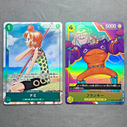 Nami EB02-017 & Franky Promo ONE PIECE Card 3rd ANNIVERSARY COMPLETE GUIDE JP - Image 1