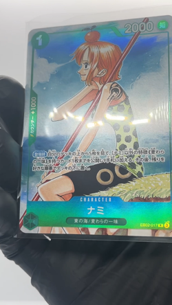 Nami EB02-017 & Franky Promo ONE PIECE Card 3rd ANNIVERSARY COMPLETE GUIDE JP - Image 3