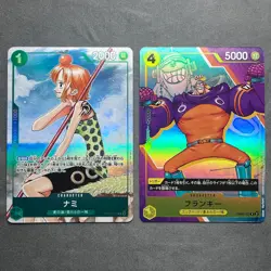 Nami EB02-017 & Franky Promo ONE PIECE Card 3rd ANNIVERSARY COMPLETE GUIDE JP - Image 5