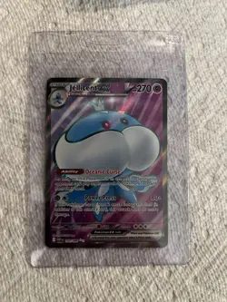 Jellicent EX 160/086 Sv: White Flare Full Art Rare Holo Pokemon TCG Card NM - Image 1