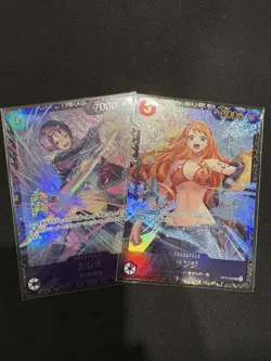 One Piece Card Game Sanji & Tashigi OP10-005 Flagship Japanese Nami Promo Card - Image 1