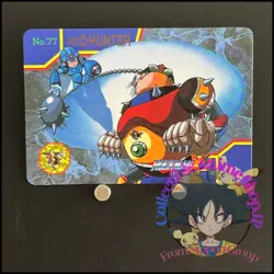 Mega MAN X2 Card 77 Violen CAPCOM BANDAI JAPAN Japanese 1994 Rockman - Image 1