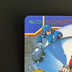 Mega MAN X2 Card 77 Violen CAPCOM BANDAI JAPAN Japanese 1994 Rockman - Image 2