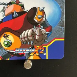 Mega MAN X2 Card 77 Violen CAPCOM BANDAI JAPAN Japanese 1994 Rockman - Image 5