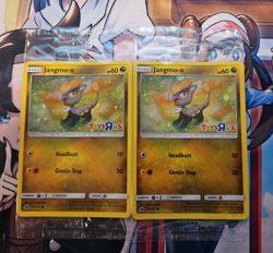 2x Sealed 2017 Pokemon Jangmo-o Holo (75/111) Toys R Us Promo Card - Image 1