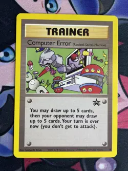 Computer Error - Black Star Movie Promo - #16 - Pokemon Card- Nm - Image 1