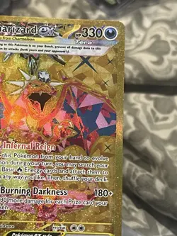 CHARIZARD EX 228/197 Pokemon Hyper Rare Gold NM Obsidian Flames Card Pack Fresh - Image 3