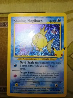 Pokemon TCG Shining Magikarp Card 66/64 Celebrations 25th Anniversary Edition - Image 2