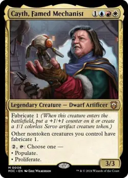 Cayth, Famed Mechanist -Foil Near Mint MTG Commander: Modern Horizons 3 - Image 1