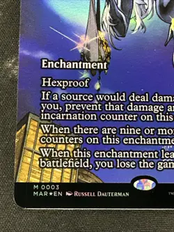 Nine Lives (Borderless) Marvel Universe Eternal-Legal Foil #003 MTG NM - Image 2