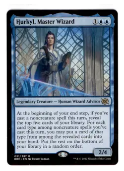 MTG - #51 Hurkyl, Master Wizard - The Brothers' War - Image 1