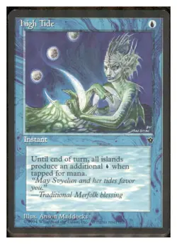MTG - # High Tide (Maddocks) - Fallen Empires - Image 1