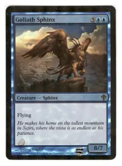 MTG - #28 Goliath Sphinx - Worldwake Foil - Image 1