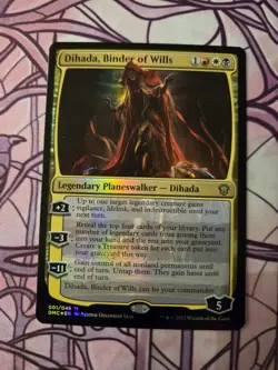 MTG Dihada, Binder of Wills Foil #001 Dominaria United Commander NM - Image 1