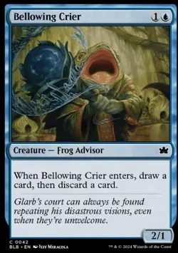 x1 Bellowing Crier BLB Bloomburrow MTG 42 COMMON M/NM 1x - Free Shipping - Image 1