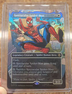 Magic MTG Spectacular Spider-Man (Borderless) Marvel's Spider-Man Foil - Image 1