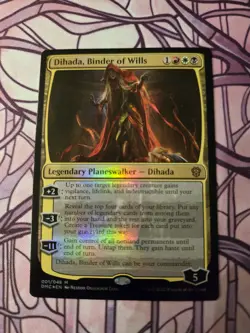 MTG Dihada, Binder of Wills Foil #001 Dominaria United Commander LP - Image 1