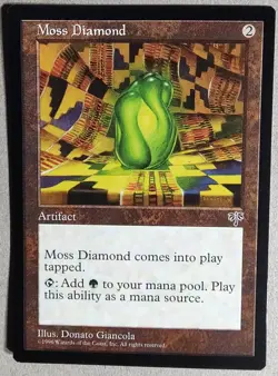 Moss Diamond- Mirage (MIR) - Regular - NM - Magic the Gathering - MTG - Image 1