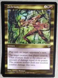 Delirium- Mirage (MIR) - Uncommon - NM - Magic the Gathering - MTG - Image 1