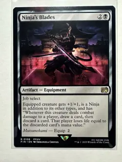 Ninja's Blades Final Fantasy MTG Regular - Image 1