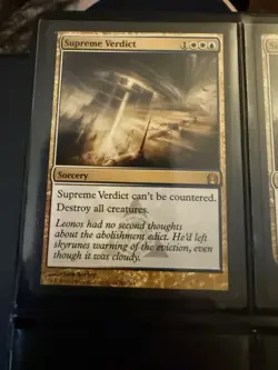 Supreme Verdict - Return to Ravnica - MTG - NM - Image 1