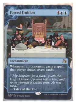 MTG - #18 Forced Fruition - Wilds of Eldraine: Enchanting Tales - Image 1