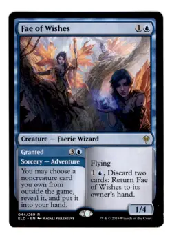 MTG - #44 Fae of Wishes - Throne of Eldraine - Image 1