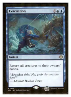 MTG - #156 Evacuation - Commander: The Lost Caverns of Ixalan - Image 1