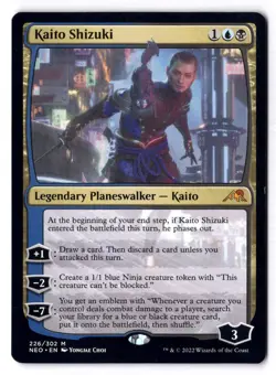 Kaito Shizuki NM* Kamigawa Neon Dynasty ENGLISH 226/302 mtg -UnltdCards - Image 1