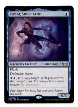 MTG - #41 Errant, Street Artist - Streets of New Capenna - Image 1