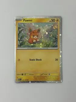 Pokemon Pawmi Paldea Evolved Cosmos Holo Promo #074/193 - Image 1