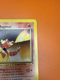 Pokemon TCG Blaine's Magmar 1st Ed 037/132 Gym Heroes Regular LP Free Shipping! - Image 5