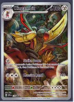 KINGAMBIT SVP 130 SHROUDED FABLE POKEMON -FULL ART- PROMO HOLO -NM/M - Image 1