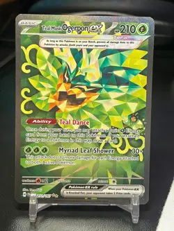 Teal Mask Ogerpon ex 211/167 Sv06: Twilight Masquerade Holo Pokemon NM/Mint SIR - Image 1