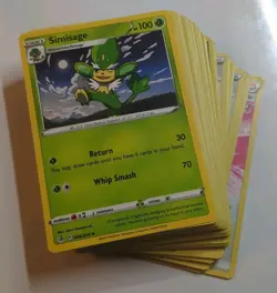 Pokemon FUSION STRIKE - Lot of 66 Basic Base + 10 Chase Cards - Trainers, V,H,RH - Image 2