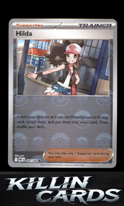Hilda (Poke Ball Pattern) 084/086 Pokemon Uncommon SV: White Flare Card NM - Image 1