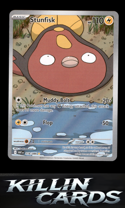 Stunfisk - 118/086 118/086 Pokemon Illustration Rare SV: White Flare Card NM - Image 1