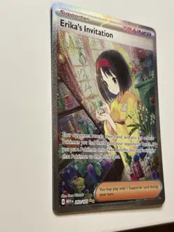 Pokemon TCG Erika's Invitation Scarlet Violet-151 Holo Card 203/165 EX/NM - Image 2