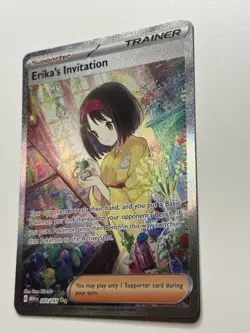 Pokemon TCG Erika's Invitation Scarlet Violet-151 Holo Card 203/165 EX/NM - Image 3