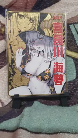 GODDESS STORY #154/200 SGR KITAGAWA MARIN GOLD METAL ANIME WAIFU CARD - Image 1