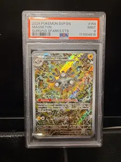 Magneton 159 Sv: Scarlet & Violet Promo Cards Holo PSA 9 - Image 1