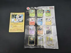 Emolga McDonalds Promo 6/12 Holo Pokemon Card with Collector Sheet - Image 1