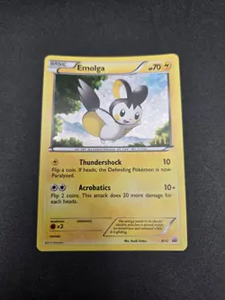 Emolga McDonalds Promo 6/12 Holo Pokemon Card with Collector Sheet - Image 2