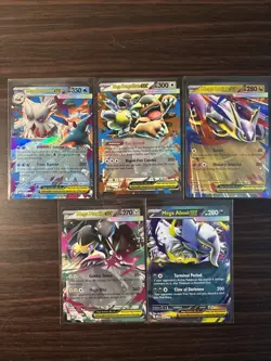 Pokemon Mega Evolutions Set Lot - Mega Evolution EX Double Rare Lot - 5 Card Lot - Image 1