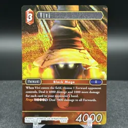 Vivi 3-017L Foil Final Fantasy Opus Card - Image 1