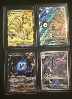 Pokemon Modern Lot Of 11 Cards all NM (IR, Gold, Full Art, V, EX, Promo) 636996769739 - Image 1