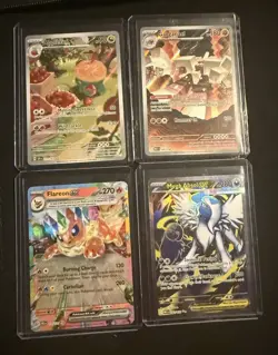 Pokemon Modern Lot Of 11 Cards all NM (IR, Gold, Full Art, V, EX, Promo) 636996769739 - Image 3